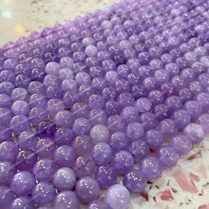 Contas Redondas de Ametista La - Jewelry Making Gemstones avaliação e preço