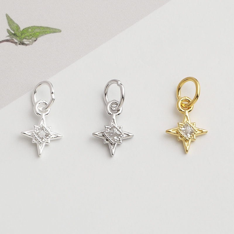 Pingente Quadrado Estrela do N - Jewelry Making In La avaliação e preço