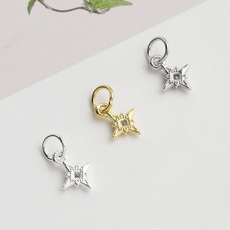 Pingente Quadrado Estrela do N - Jewelry Making In La avaliação e preço