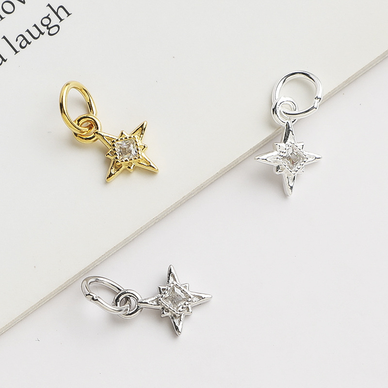 Pingente Quadrado Estrela do N - Jewelry Making In La avaliação e preço