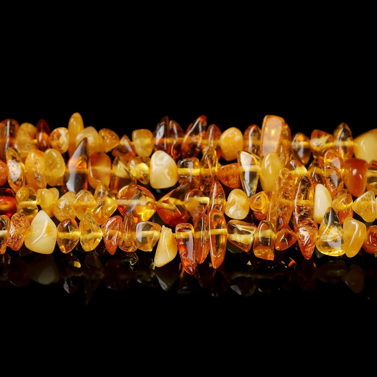 Lascas de âmbar natural, pedra - Jewelry Making Gemstones avaliação e preço