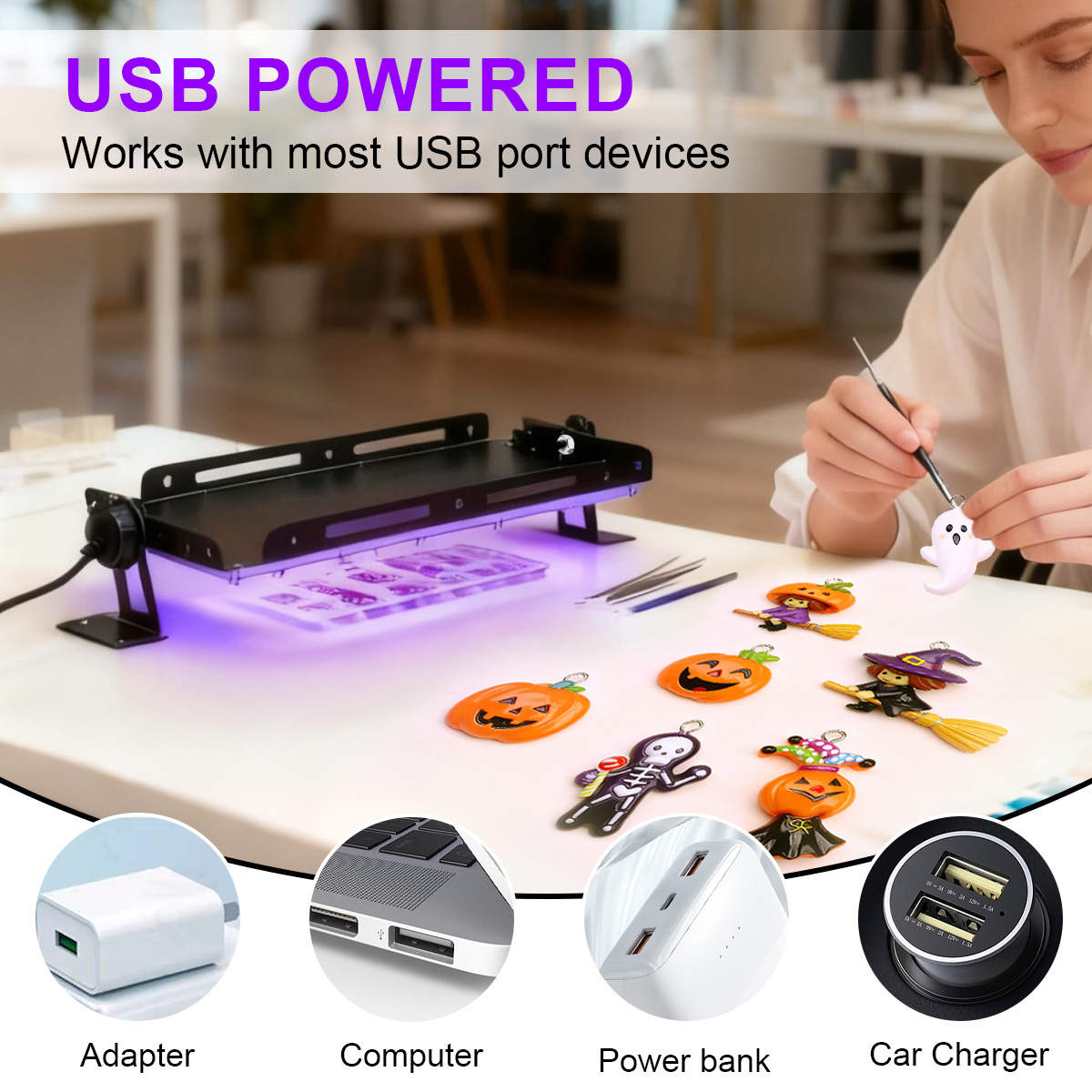 Luz de Cura UV Portátil de Alt - Jewelry Making Dc avaliação e preço