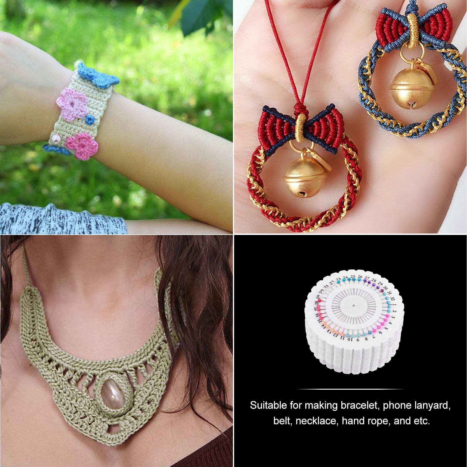 1 conjunto de placa de trançad - Jewelry Making Board avaliação e preço