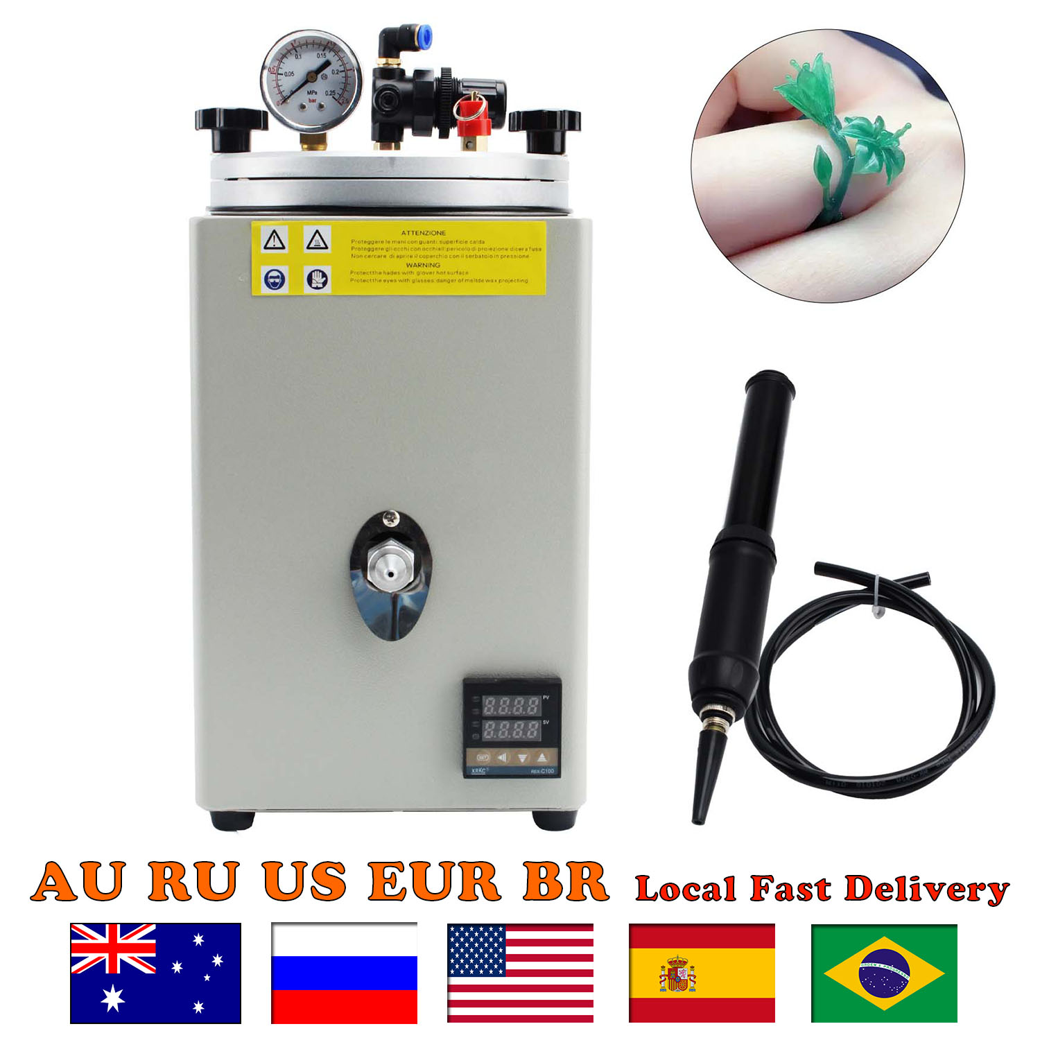 Máquina profissional de injeçã - Jewelry Making Machines avaliação e preço