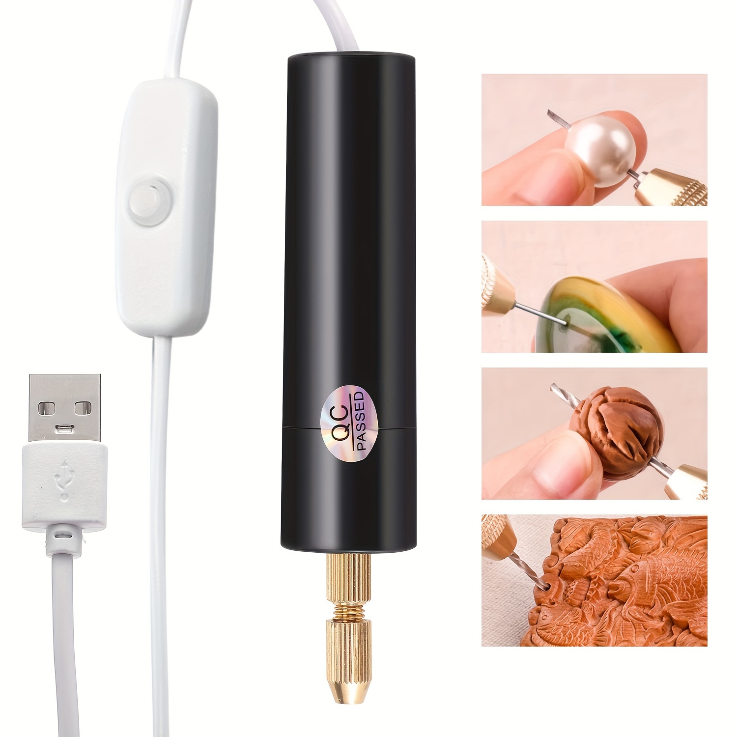 Mini kit de broca elétrica rec - Jewelry Making Drill avaliação e preço