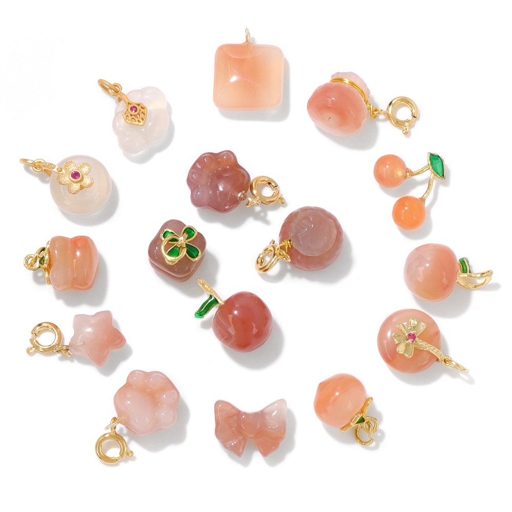 Pedra Natural Gems Ágatas Ping - Jewelry Making Gemstones avaliação e preço