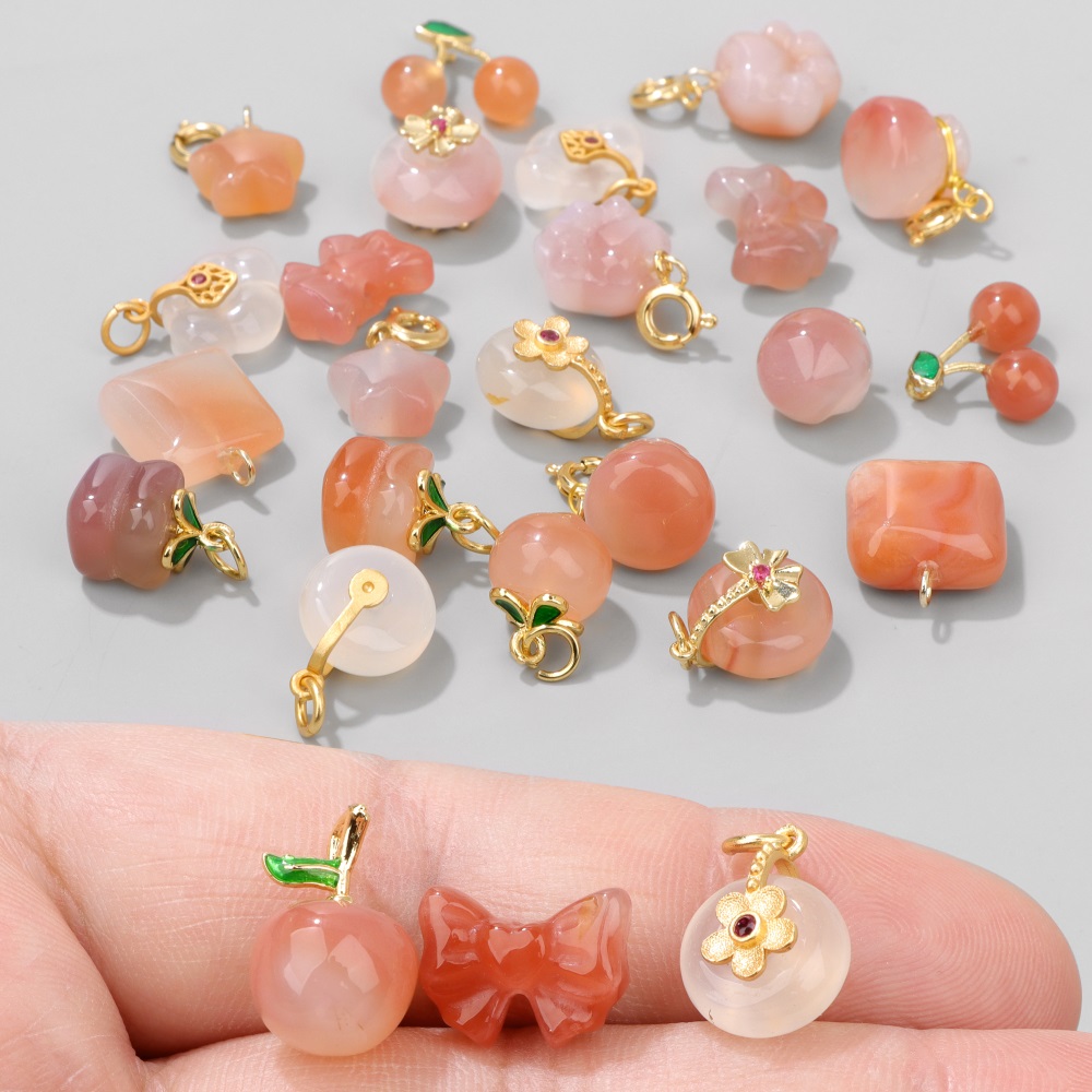 Pedra Natural Gems Ágatas Ping - Jewelry Making Gemstones avaliação e preço
