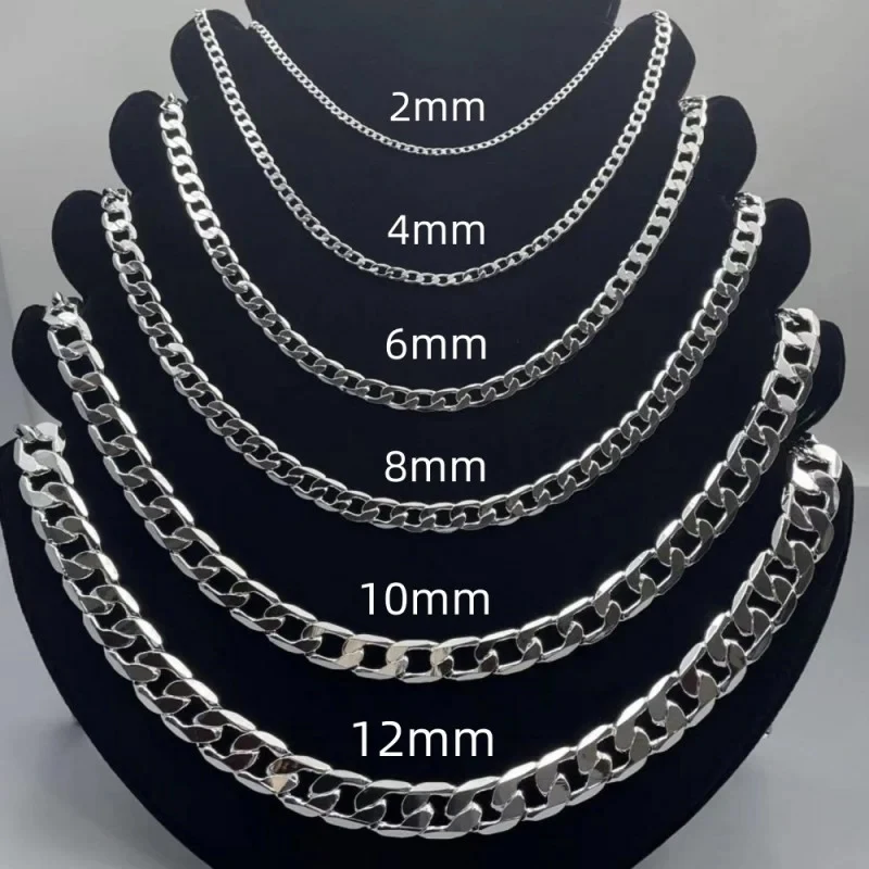 Colar de prata esterlina 925 m - Lobster Clasp Silver avaliação e preço